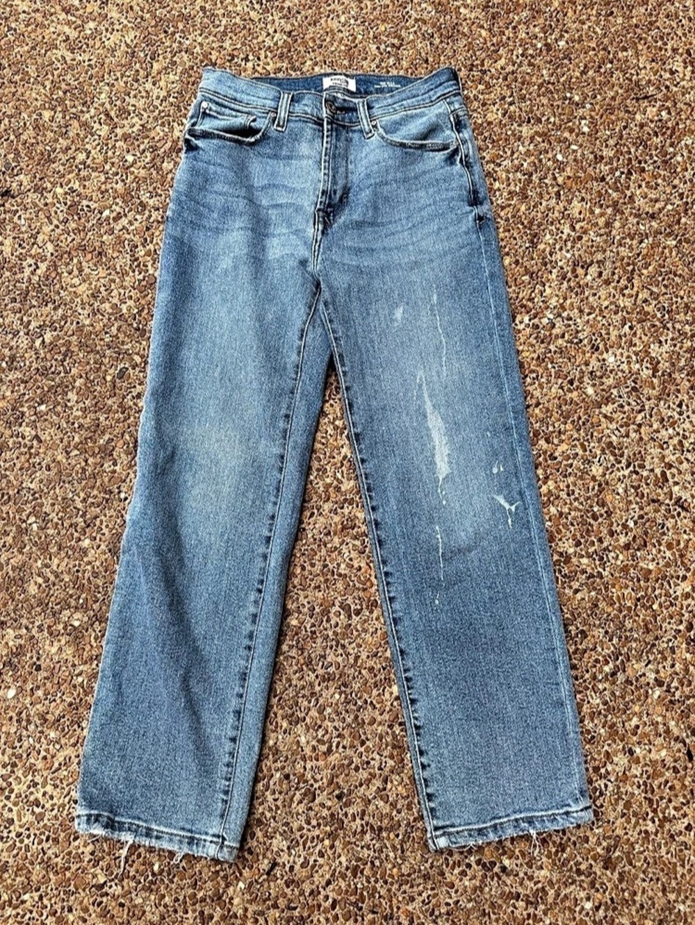 Kensie jeans Women's Distressed Jeans in Blue